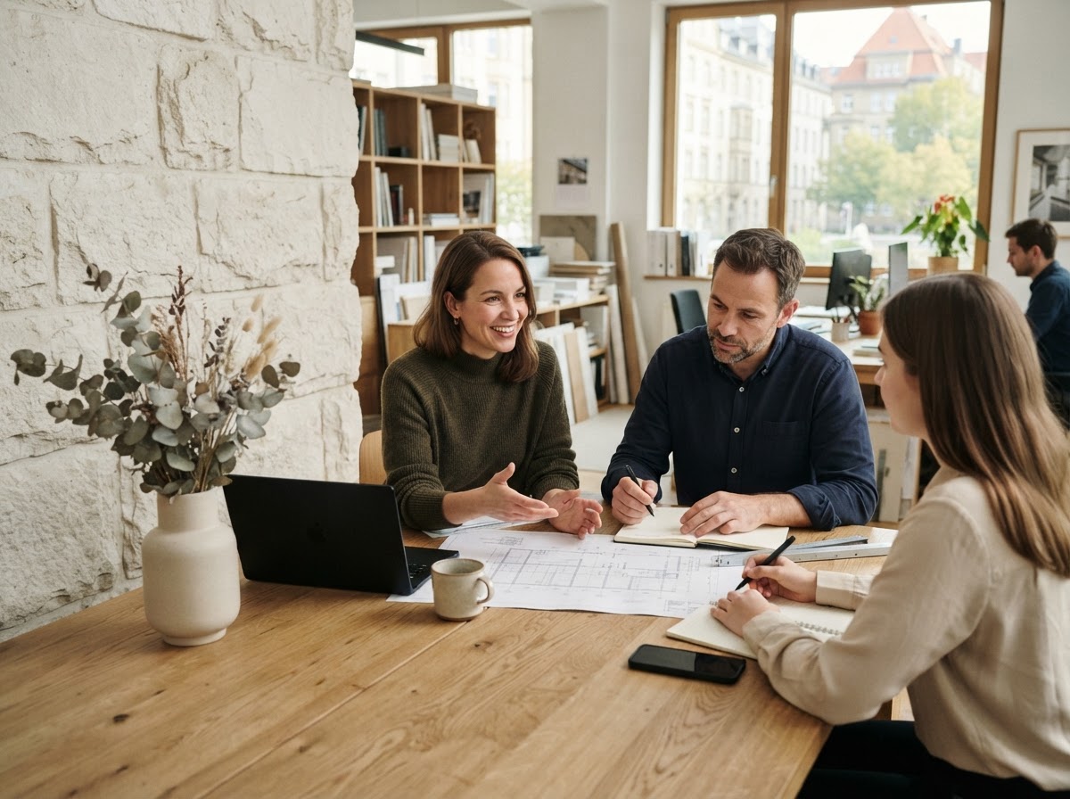 Kavrik Mervar Team bei der Analyse von Markt- und Risikodaten
